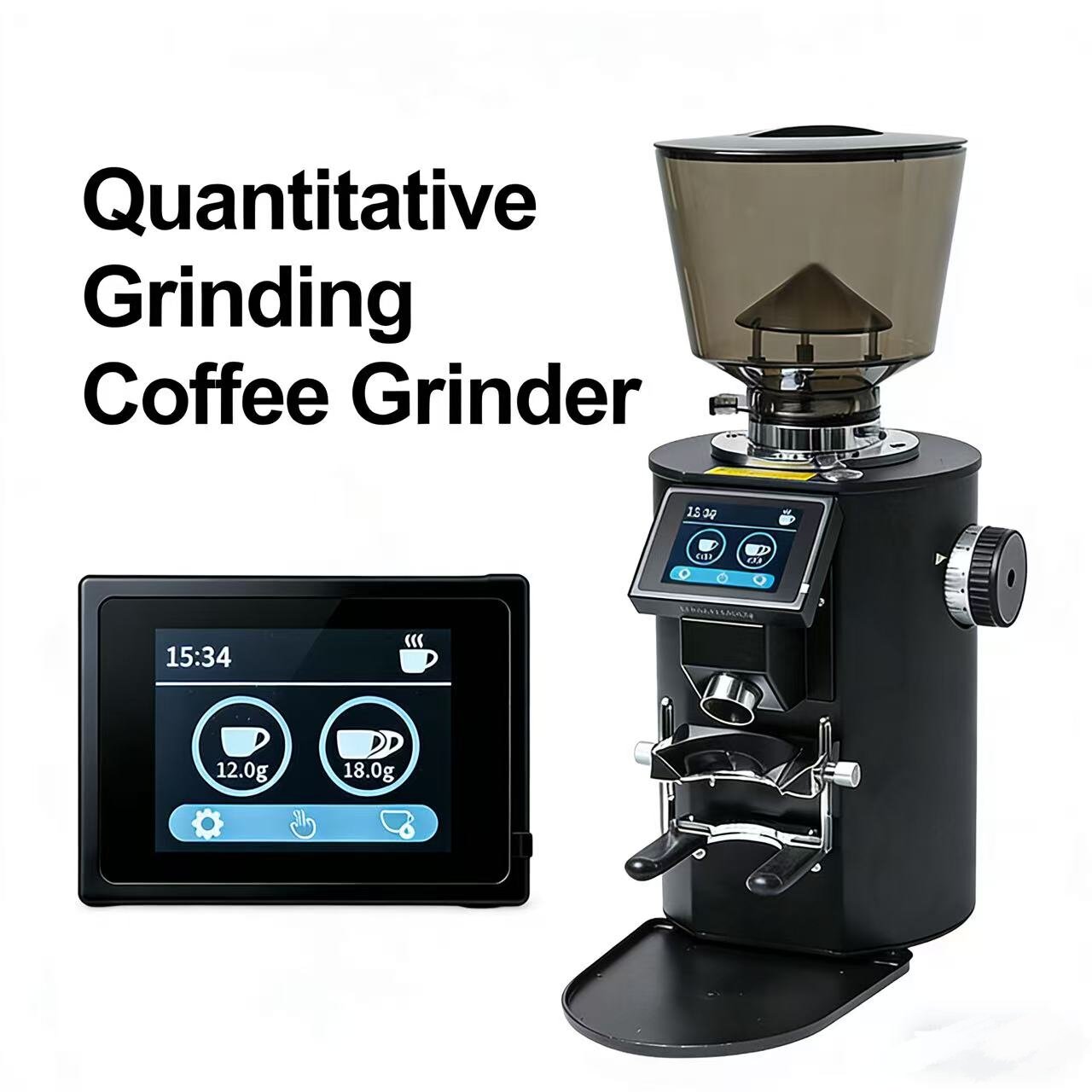 64mmチタン製フラット刃プロフェッショナル業務用コーヒーグ - Coffee Grinder Burr Flat のレビューと価格