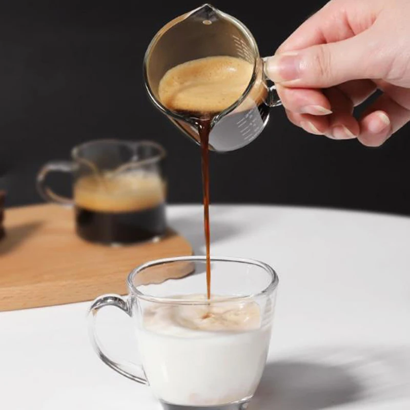 70/75ml エスプレッソショットグラス ダブル注ぎ口ガラ - Espresso Shot Glass のレビューと価格