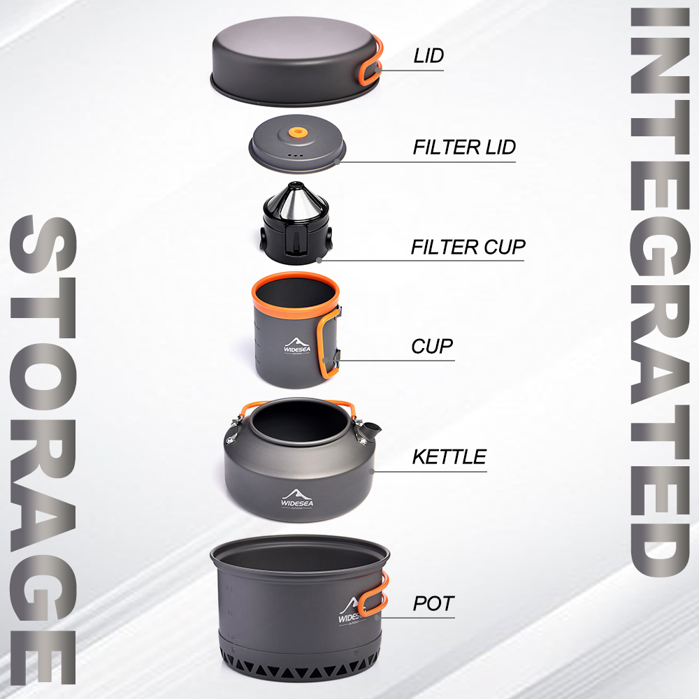 キャンプ用食器、アウトドア調理器具セット、鍋、観光用ケトル、 - Coffee Equipment For Camping のレビューと価格