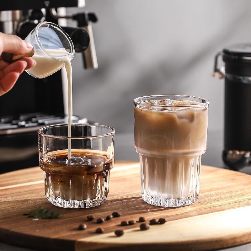 透明な耐熱コーヒーマグ,ミルクとジュースを飲むためのカップ, - Espresso Shot Glass のレビューと価格