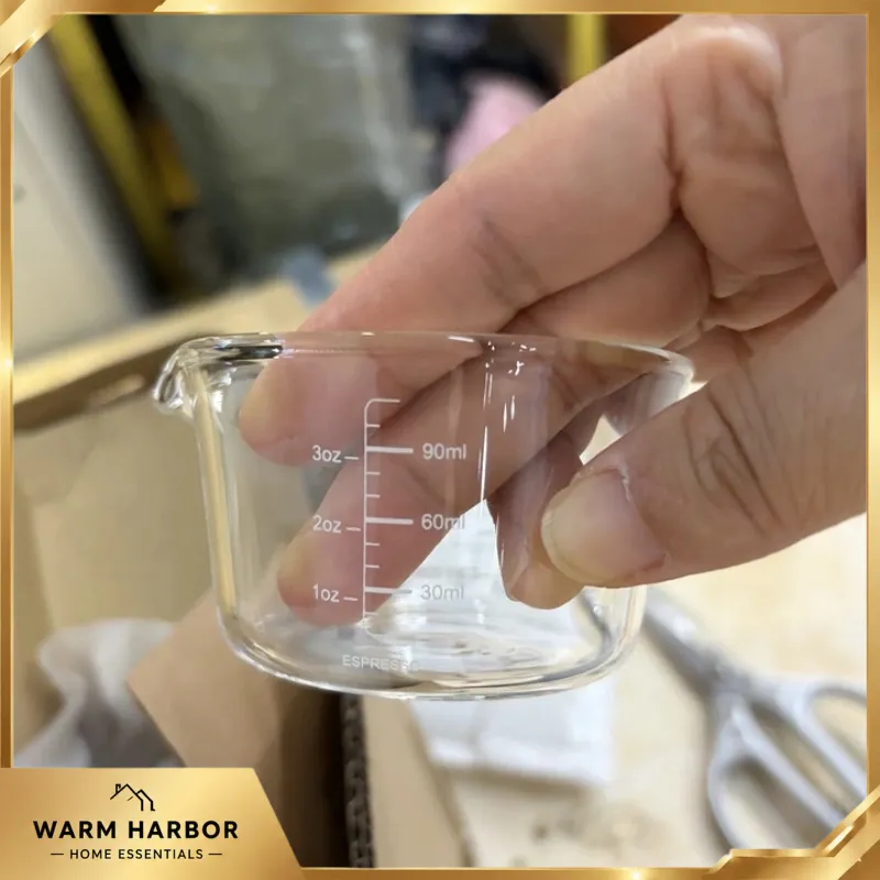 Mhw-3bomber 120ml ガラス製エスプレッソ計量 - Espresso Shot Glass のレビューと価格
