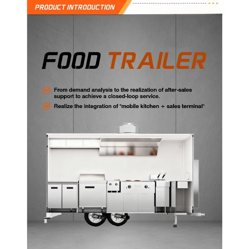 正方形のレストラン設備 ホットドッグ 小型改造バン 移動式フ - Coffee Van Equipment のレビューと価格