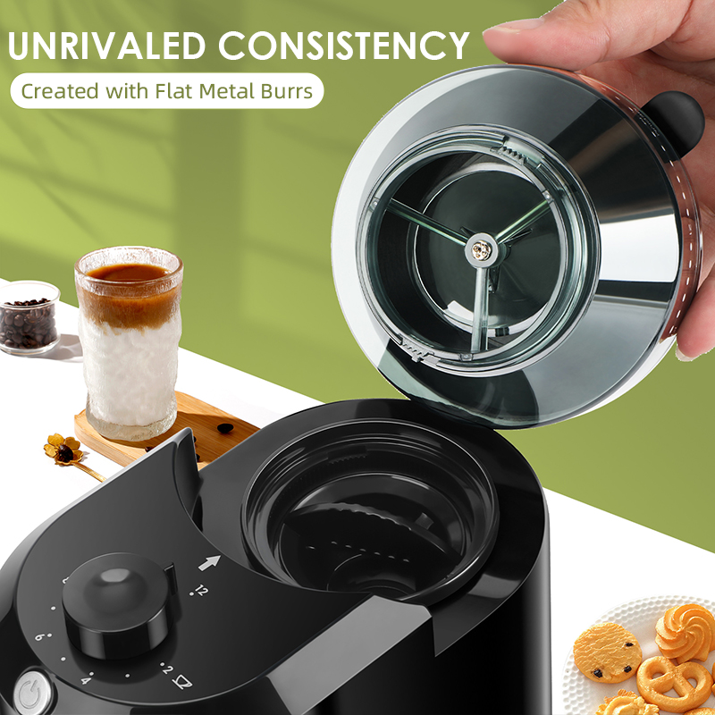 Wancle 電動バリコーヒーグラインダー 調整可能なバリミ - Coffee Grinder Burr Flat のレビューと価格