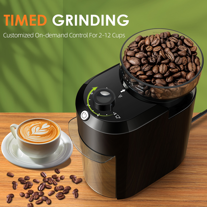 Wancle 電動バリコーヒーグラインダー 調整可能なバリミ - Coffee Grinder Burr Flat のレビューと価格