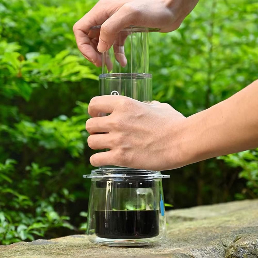 ポータブルコーヒーケトル フレンチスタイル 滑り止めプレスコ - Coffee Equipment For Camping のレビューと価格