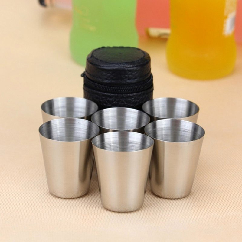 4/6 個のステンレス鋼カップミニショットグラスビールカップ - Espresso Shot Glass のレビューと価格
