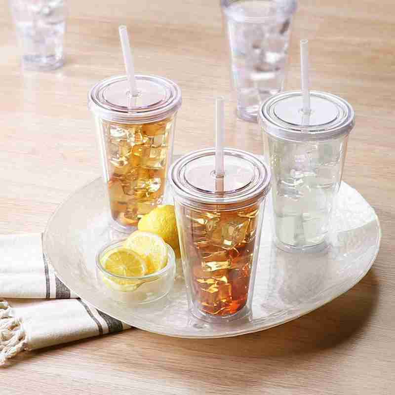 ガラス製のタンブラー、メイソンジャー型の水筒、蓋付き、ストロ - Espresso Shot Glass のレビューと価格