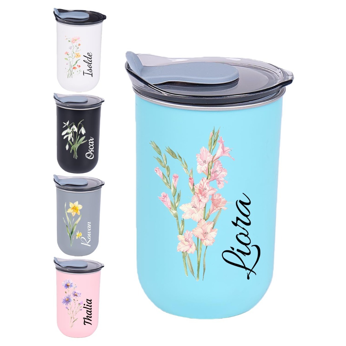 カスタムメタルステンレス鋼製カーカップ断熱ウォーターボトルコ - Coffee Equipment For Camping のレビューと価格