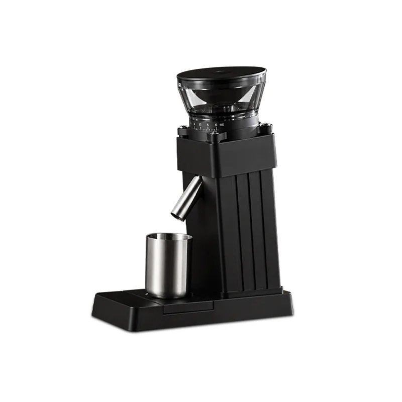 スケール付きコーヒーグラインダー、60段階調整機能、ポーショ - Coffee Grinder Burr Flat のレビューと価格