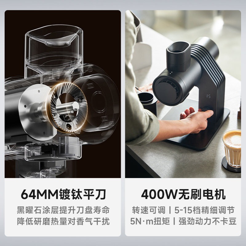 E6プロフェッショナルコーヒーグラインダー - 電動フラット - Coffee Grinder Burr Flat のレビューと価格