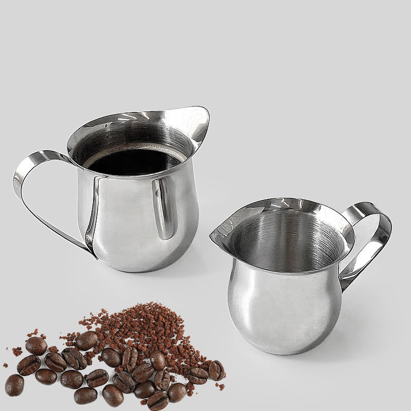 2/3/5/7オンスコーヒーミルク泡立てピッチャーカップスチ - Espresso Shot Glass のレビューと価格