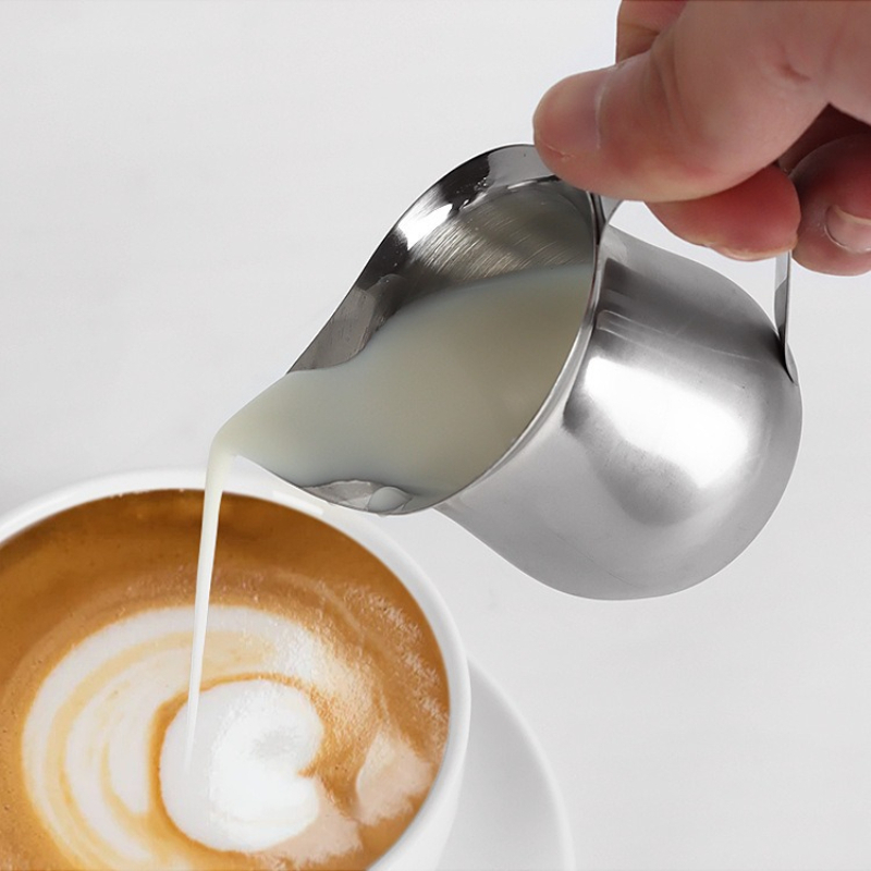 2/3/5/7オンスコーヒーミルク泡立てピッチャーカップスチ - Espresso Shot Glass のレビューと価格