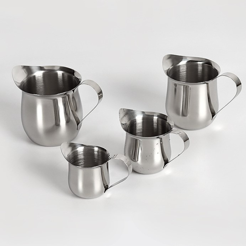 2/3/5/7オンスコーヒーミルク泡立てピッチャーカップスチ - Espresso Shot Glass のレビューと価格