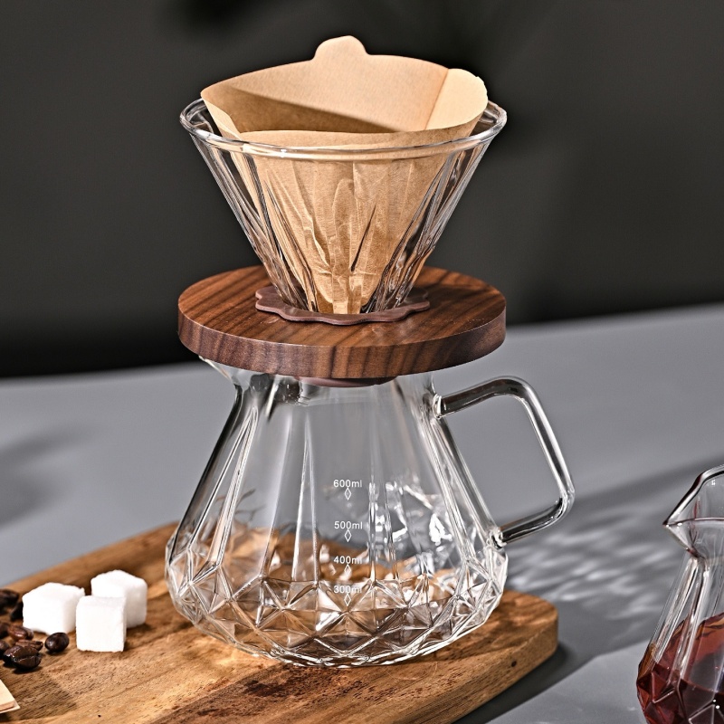 JUSTINLAU ハンドドリップコーヒーポットセット高ホウ - Espresso Shot Glass のレビューと価格