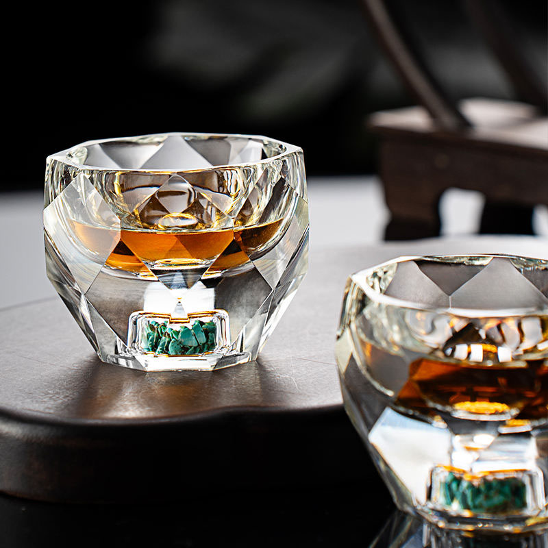 1個 50ML ショットグラス ダイヤモンドカット ダブルボ - Espresso Shot Glass のレビューと価格