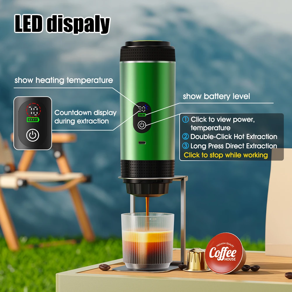 DENOKIN 3-in-1 カプセルコーヒーメーカー デジ - Coffee Equipment For Camping のレビューと価格