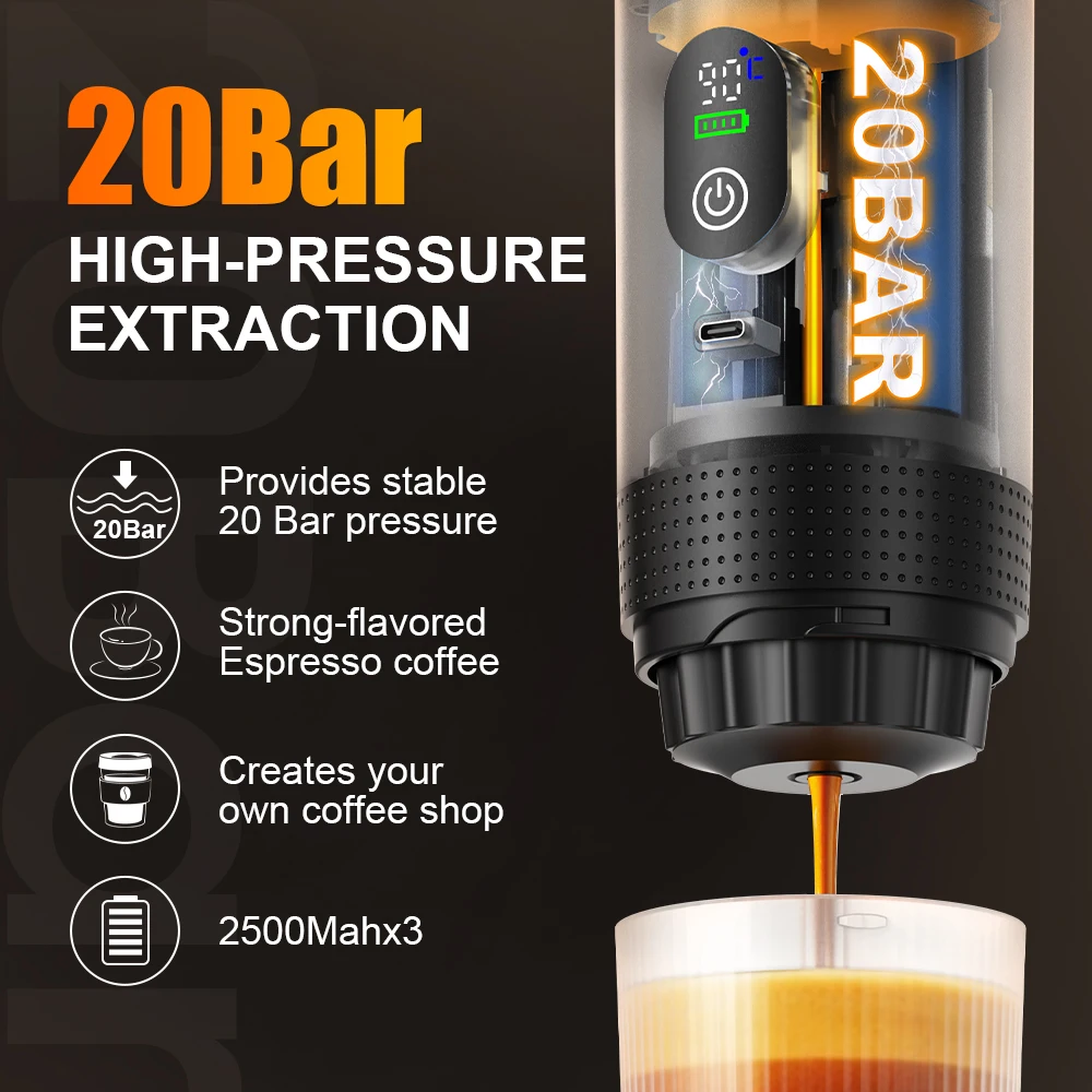 DENOKIN 3-in-1 カプセルコーヒーメーカー デジ - Coffee Equipment For Camping のレビューと価格