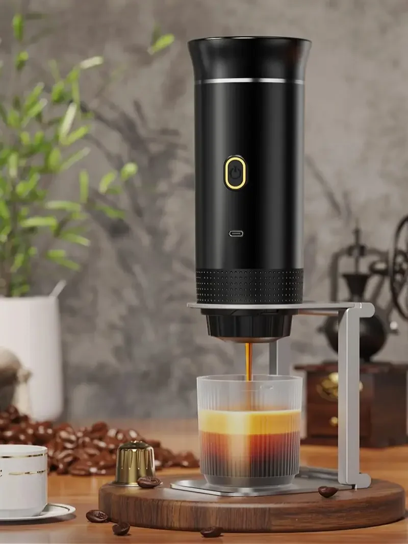 ワイヤレス電動ポータブルエスプレッソコーヒーマシン 車&家庭 - Coffee Equipment For Camping のレビューと価格