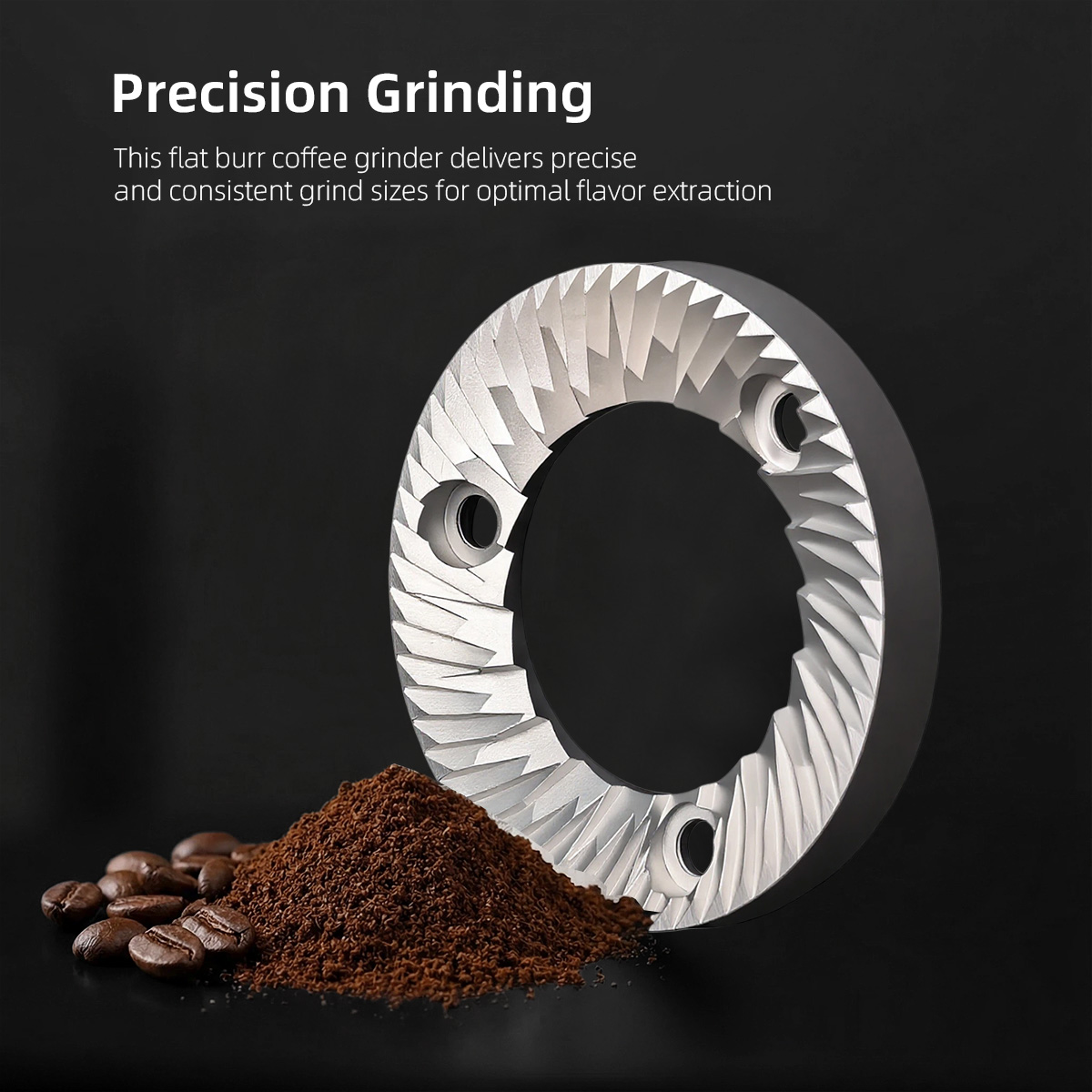 2個入りコーヒーグラインダー用64mmフラットバー、多目的フ - Coffee Grinder Burr Flat のレビューと価格