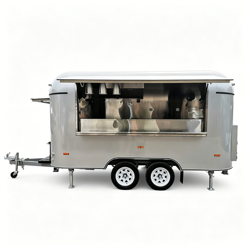 フードカートモバイルトレーラーカスタムフルキッチンコーヒーバ - Coffee Van Equipment のレビューと価格