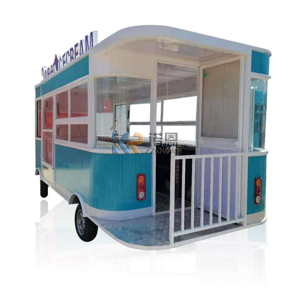 モバイルフードトラック、コーヒーアイスクリームトラックトレー - Coffee Van Equipment のレビューと価格
