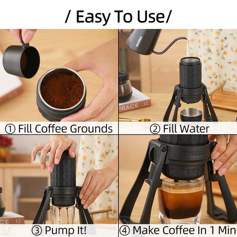 STARESSO Instresso-miral sp300 - Coffee Equipment For Camping のレビューと価格
